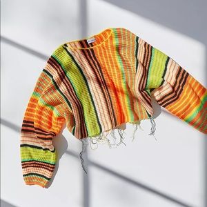 UO Dani Frayed Cropped Sweater ❌SOLD❌